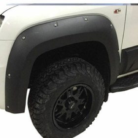 Resim Volkswagen Amarok 2012-2016 Çıkıntılı Civatalı Çamurluk Kaplama Dodik 