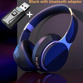 Resim Jingyi Kablosuz Tv Kulaklık Bluetooth 5.0 USB Adaptörü Stereo Kulaklık Katlanabilir Kask Mikrofonlu Tekli Kulaklıklar Samsung Xiaomi Tv Pc Müzik (Yurt Dışından) 