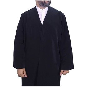 Resim Namaz Cübbesi - İmam Cübbesi Namazlık Erkek Siyah 