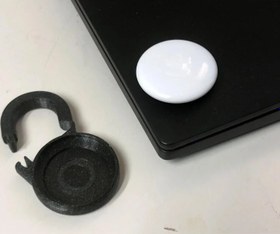 Resim Airtag Bir Zaman Kilidi Plastik Aparat 