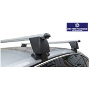 Resim Chevrolet Aveo ile Uyumlu Kilitli Model Oluksuz Tip Ara Atkı - Taşıyıcı - Tavan Barı 