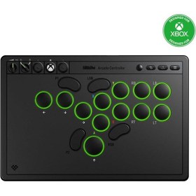 Resim 8bitdo All-button Arcade Stick Kablosuz Xbox Series, Xbox One Series Ve Pc Uyumlu Siyah 
