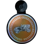 Resim HMNL Oto Resimlik Vantuzlu TURUNCU KLASİK ARABA 7 CM 