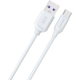 Resim Syrox C107 Micro Usb Girişli 18w 3.0a Hızlı Şarj Ve Data Kablosu 