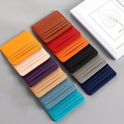 Resim Slim Minimalist Cüzdan, Cep Cüzdanları, RFID Engelleme, Erkekler ve Kadınlar için Kredi Kartı Tutucu 