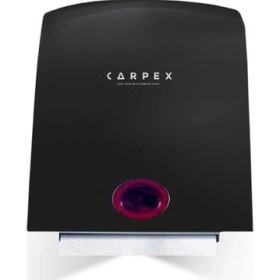 Resim Carpex Sensörlü Kağıt Havlu Makinesi Havlu Dispenseri Siyah 