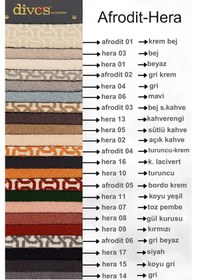 Resim Afrodit - Hera Serisi Premium 1.kalite Silinebilir Döşemelik Dokuma Kumaş Kırmızı 