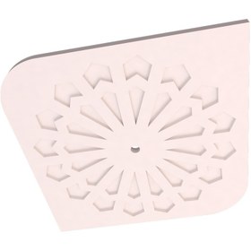 Resim MOTİFPİYER Motifpiyer Lamba Tavan Göbeği-03-kare-dik-oval-56x56cm-2adet 