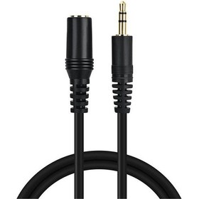 Resim 4807 3.5 Mm Kulaklık Ekleme Uzatma Kablosu Dişi Erkek 10 Metre 