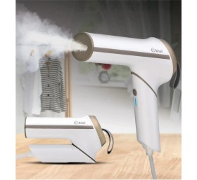 Resim Portatif Katlanabilir Buharlı Dikey Ütü Renkli, Kırışıklık Giderici, Rahat Kullanım 