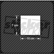 Resim Sticker Works Umrumda Değil Hologram Sticker 