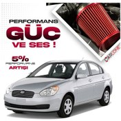 Resim Hyundai Accent Era 1.5dizel Crdi 16v Motor Spor Açık Hava Filtresi Kırmızı Renk 