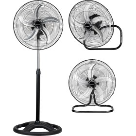 Resim Kumtel KTF-340 3in1 Sanayi Tipi Vantilatör 18'' 
