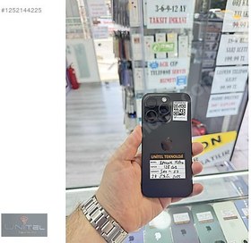 Resim Apple iPhone 15 Pro İkinci El TR | 128 GB | Siyah 