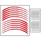 Resim Yamaha Reflektör Kırmızı Iıı Nmax Jant Şeridi 