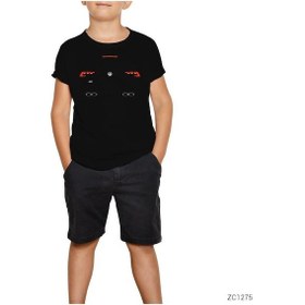 Resim W Mk7 Shadow Çocuk Tişört Siyah 