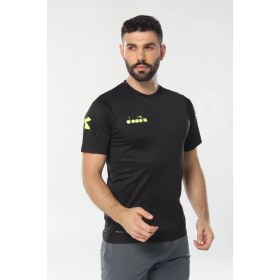 Resim Diadora Nacce Antrenman T-Shirt Siyah 