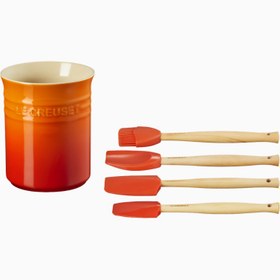Resim Craft 5’li Mutfak Aleti Seti Standlı - Açık Yeşil 