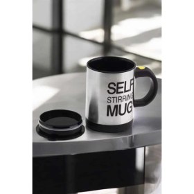 Resim Yazılı Kupa Kendi Kendini Karıştıran Mikser Kupa Termos Bardak 