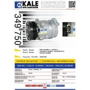 Resim Kale-349750 - Klima Kompresörü Opel Calıbra A 2.0ı 89 97 Vectra 