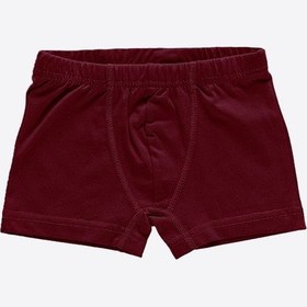 Resim Malabadi Erkek Çocuk Bordo 8'li Paket Pamuk Elastan Boxer 8m209 