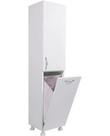 Resim My Design Kirli Çamaşır Dolabı- Çok Amaçlı Dolap Beyaz 