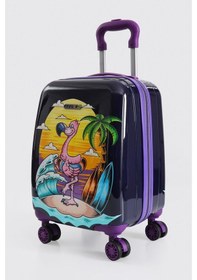 Resim Flamingo Çocuk Valizi Ççs 5258 Lacivert Lacivert 