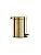 Resim Emirler Pedallı Çöp Kovası 5 Litre, Altın Gold Altın Tek Ebat 20 X 8 