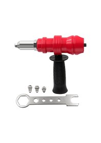 Resim Maiyame Şarjlı Matkap İçin Pratik Perçin Adaptörü - 2.4mm, 3.2mm, 4.0mm, 4.8mm Perçin Başlıkları İle Dayanıklı Ve Çok Amaçlı Çözüm 