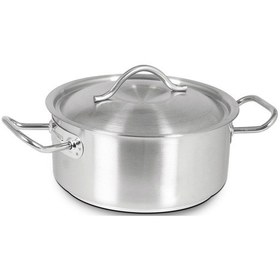 Resim Paslanmaz Çelik İndüksiyontabanlı Silindirik Tencere 16X8Cm 1.6Lt 