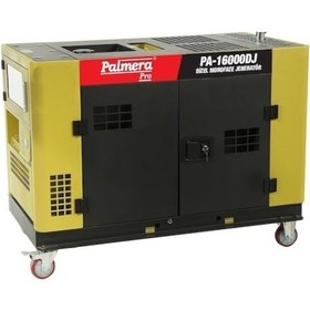 Resim Palmera 16000Dj Dizel Jeneratör Monofaze Sessiz Kabinli Jeneratör 