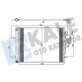 Resim KALE Kondenser Land Rover Dıscovery Sport-freelander 2.0 2.2-range Rover Evoque-s60-s80-v40-v60-v70-xc70 