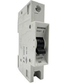 Resim Siemens 5sq2160-2ya40 B40 40a 1p 3ka Otomatik Sigorta Mcb 