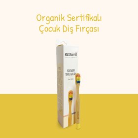Resim Sertifikalı Organik Çocuk Diş Fırçası 