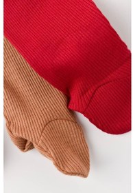 Resim Organicera Babycosy Organik 2 Li Patikli Pantolon - Csym11603 - Rebebe 