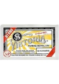 Resim 42 Kanarya Renk Kumaş Boyası Viktoria 