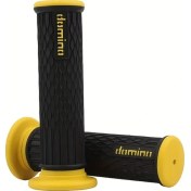 Resim Hightower 22mm 7/8" Mtb Kilitli Sarı Kaymaz Şok Emici Bisiklet Tutacak Grip 