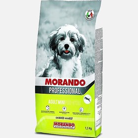 Resim Morando Biftekli Yetişkin Küçük Irk Köpek Maması 1,5kg 