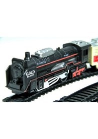 Resim Kara Tren 13 Parça Pilli Tren Seti Oyuncak- Eğitici Oyuncak Lokomo 