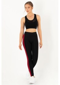 Resim Doremi Active Sportive Üç Çizgili Tayt-875 001 