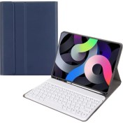 Resim Gold 3c Samsung Galaxy Tab S7 Için 11 Inç 2020 (MODEL:SM-T870 SM-T875 SM-T878) Tablet Yuvarlak Tuş Klavye Kılıfı (Yurt Dışından) 