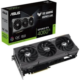 Resim Asus RTX 4060 TI TUF Gaming OC Edition TUF-RTX4060TI-O8G-GAMING 128 Bit GDDR6 8 GB Ekran Kartı 