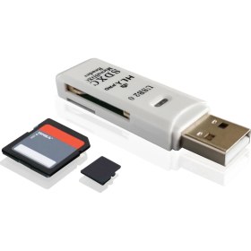 Resim Cazipshop 2in1 USB 2.0 Sd ve Micro Sd Kart Okuyucu 
