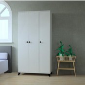 Resim Mobilique 3 Kapaklı Beyaz Gardırop 600-00-413 