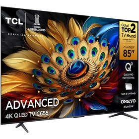 Resim TCL C655 85 inç 215 Ekran Uydu Alıcılı Smart 4K Ultra-HD QLED TV 