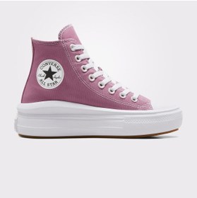 Resim Converse Chuck Taylor All Star Move Mor Kadın Sneaker 