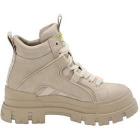 Resim Oxford Klasik Kadın 1622064 Buffalo Aspha Nc Mıd - Vegan Nubuck - Beige Bej 