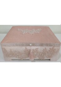 Resim Lamazihome Sandıklı Seccade Takımı Seccade Seti Gelin Damat Bohça (465258938) 