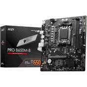 Resim MSI PRO B650M-B DDR5 6800MHz AM5 Micro ATX Anakart 