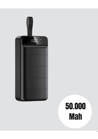 Resim Ceylan Adam Ultra Güçlü 50.000 Mah Powerbank Led Ekranlı, Çoklu Bağlantı Seçenekli, Akıllı Koruma Çok Renkli 